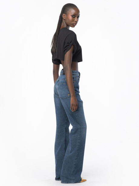 Jeans flare-fit in denim vintage - 3