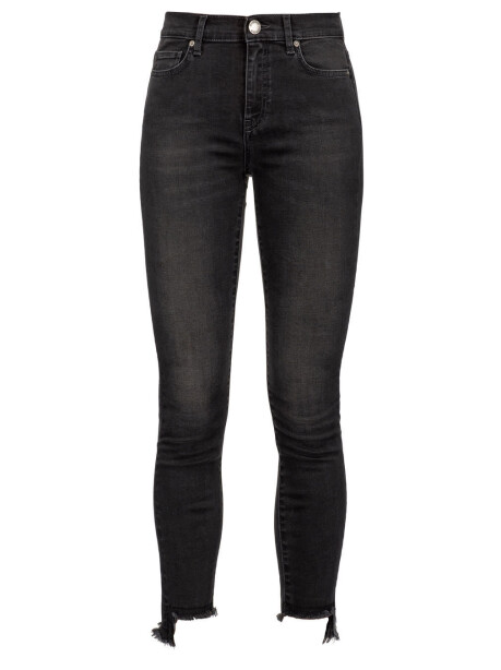 Jeans skinny denim black stretch - 4