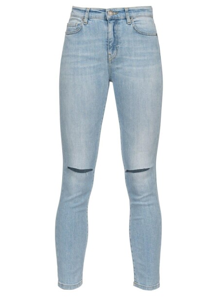 Jeans skinny denim blue stretch - 4