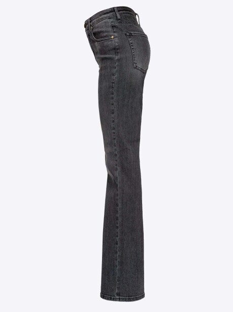 Jeans flare in denim black - 3