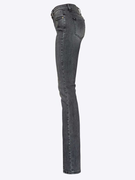 Jeans skinny con spacco - 3