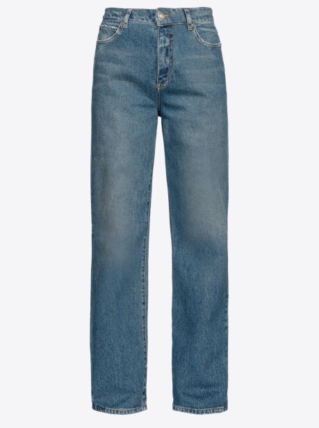 Jeans boyfriend 5 tasche - 1