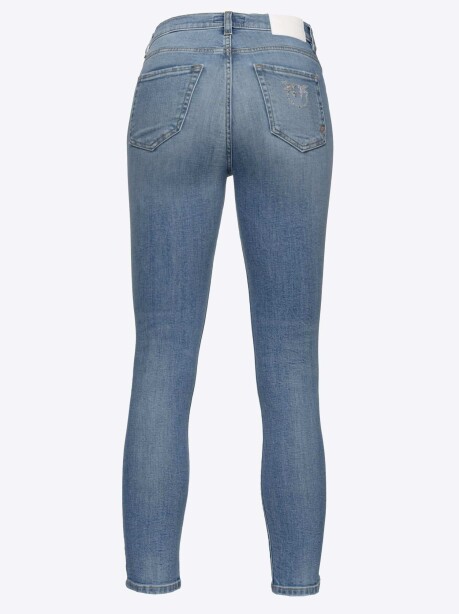 Jeans skinny denim blue stretch - 2