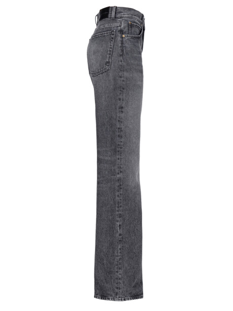 Jeans wide leg denim black - 3