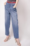 Jeans slouchy in denim recycled - 1