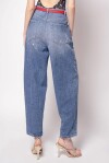 Jeans slouchy in denim recycled - 2