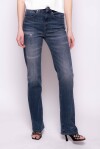Jeans flare in denim vintage - 1