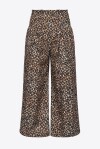 Pantaloni ampi animalier leopardo - 4