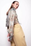 Blusa stampa foulard floreale - 2