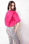 Camicia cropped in popeline - 2