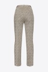 Pantaloni slim disegno spigato - 2