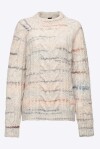 Pullover in mohair stampato - 4