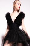 Body con spalline in tulle - 3