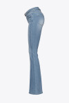 Jeans flared denim blue stretch - 3