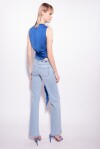 Jeans flared con stringhe - 2