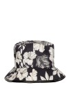 Buckle hat con stampa fiore grafico - 2