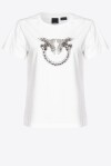 T-shirt con maxi ricamo Love Birds - 4