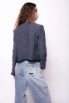 Giacca boxy in tweed - 2